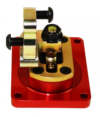 Qwik Stik Shifter, Magnum, front Position, 1" Left, .65" or 1.15" BWD, Includes Rear Plate.